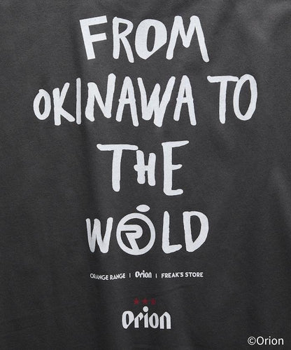 ORANGE RANGE × ORION × FREAK'S STORE 聯名 垂直LOGO 圓領T恤 26SS新色