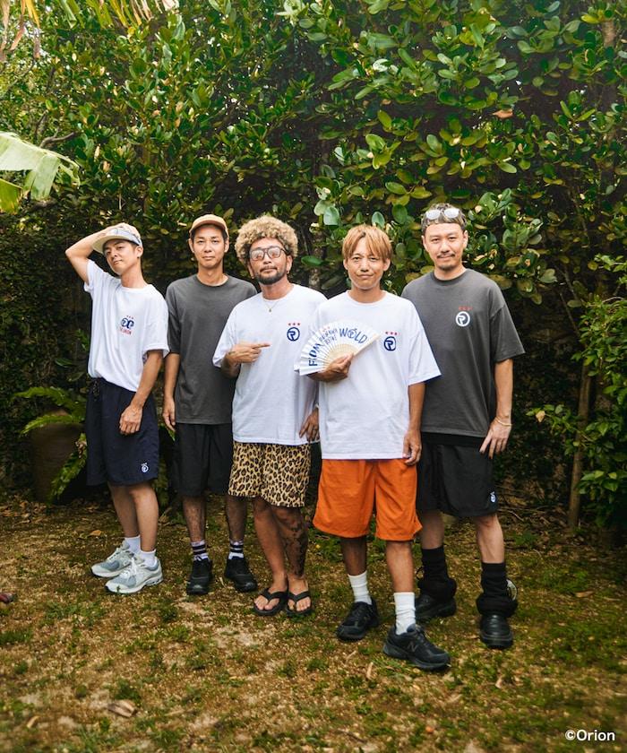 ORANGE RANGE × ORION × FREAK'S STORE 聯名 垂直LOGO 圓領T恤 26SS新色