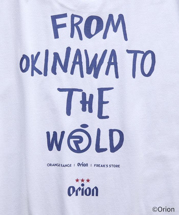 ORANGE RANGE × ORION × FREAK'S STORE 聯名 垂直LOGO 圓領T恤 26SS新色