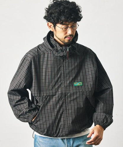 Foxfire × FREAK'S STORE 別注 格紋連帽拉鍊襯衫夾克