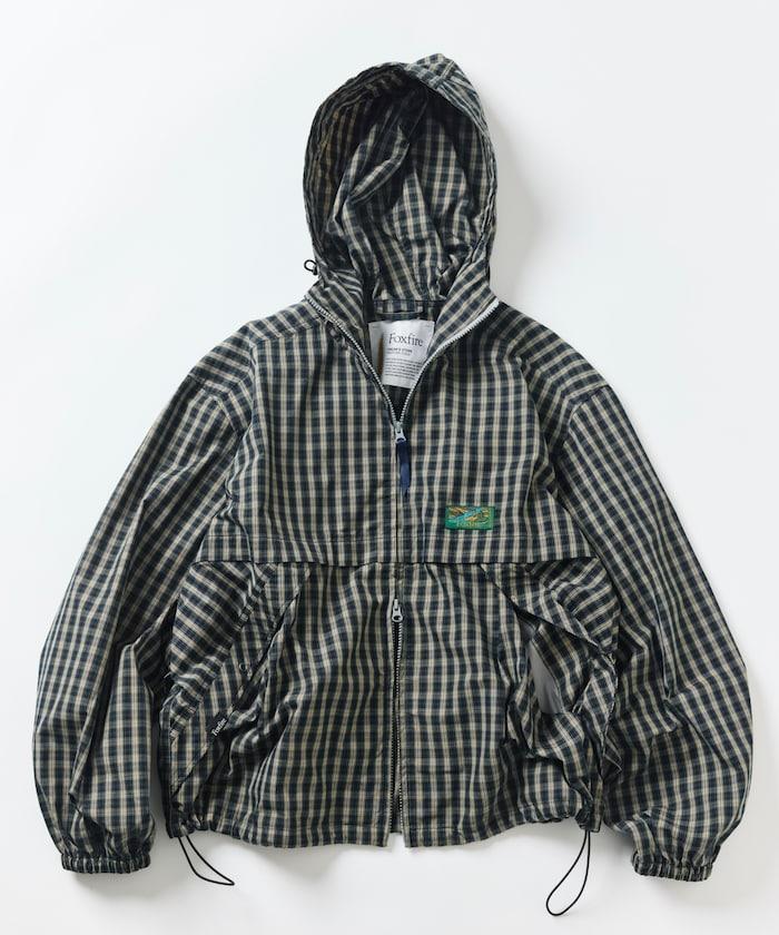Foxfire × FREAK'S STORE 別注 格紋連帽拉鍊襯衫夾克