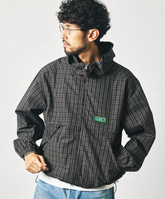 Foxfire × FREAK'S STORE 別注 格紋連帽拉鍊襯衫夾克