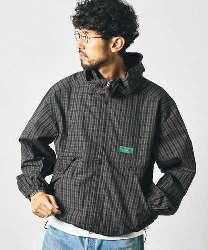Foxfire × FREAK'S STORE 別注 格紋連帽拉鍊襯衫夾克