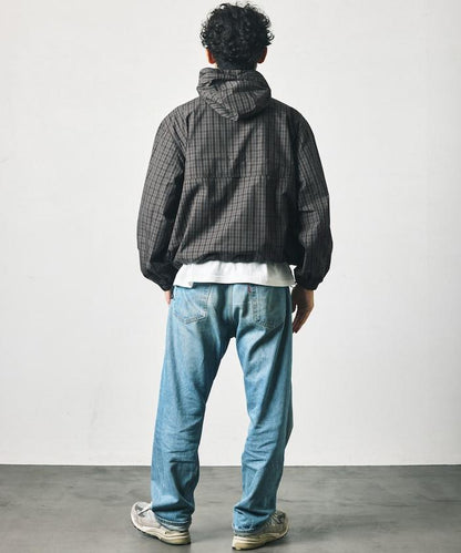 Foxfire × FREAK'S STORE 別注 格紋連帽拉鍊襯衫夾克