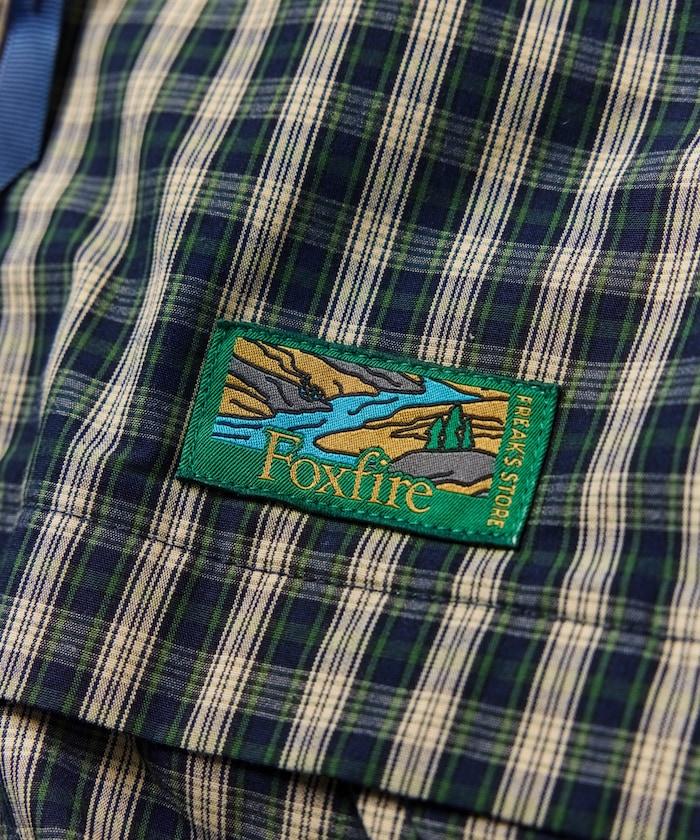 Foxfire × FREAK'S STORE 別注 格紋連帽拉鍊襯衫夾克