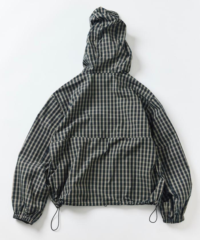 Foxfire × FREAK'S STORE 別注 格紋連帽拉鍊襯衫夾克