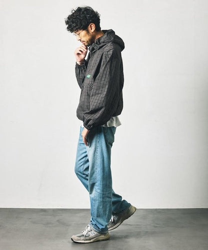 Foxfire × FREAK'S STORE 別注 格紋連帽拉鍊襯衫夾克