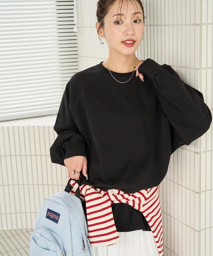 FREAK'S STORE 美國棉拼色長袖T恤 26SS