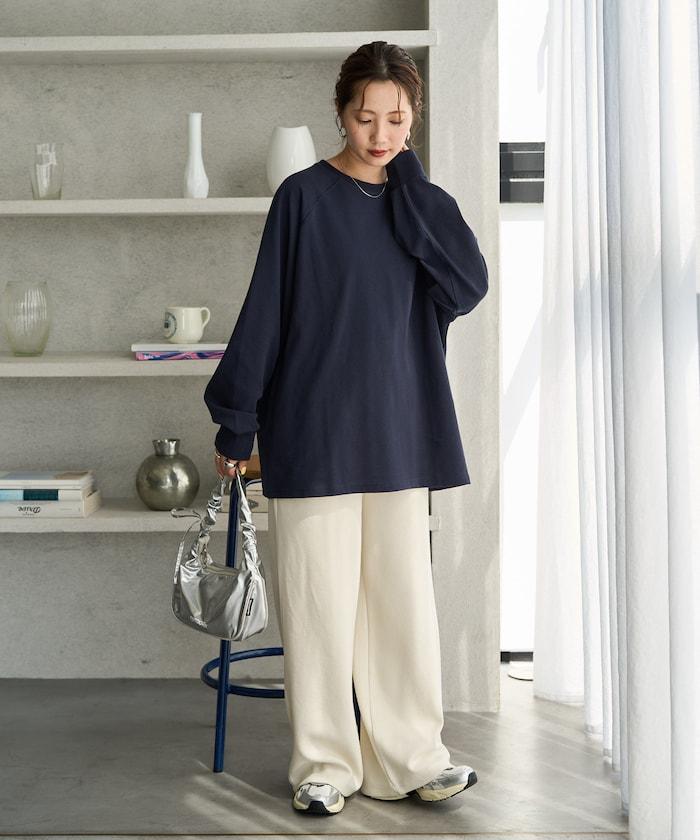 FREAK'S STORE 美國棉拼色長袖T恤 26SS