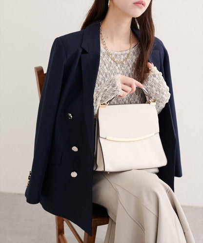 natural couture 金釦テーラードジャケット