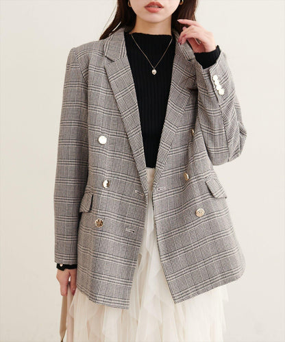 natural couture 金釦テーラードジャケット