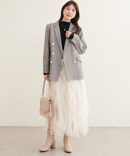 natural couture 金釦テーラードジャケット
