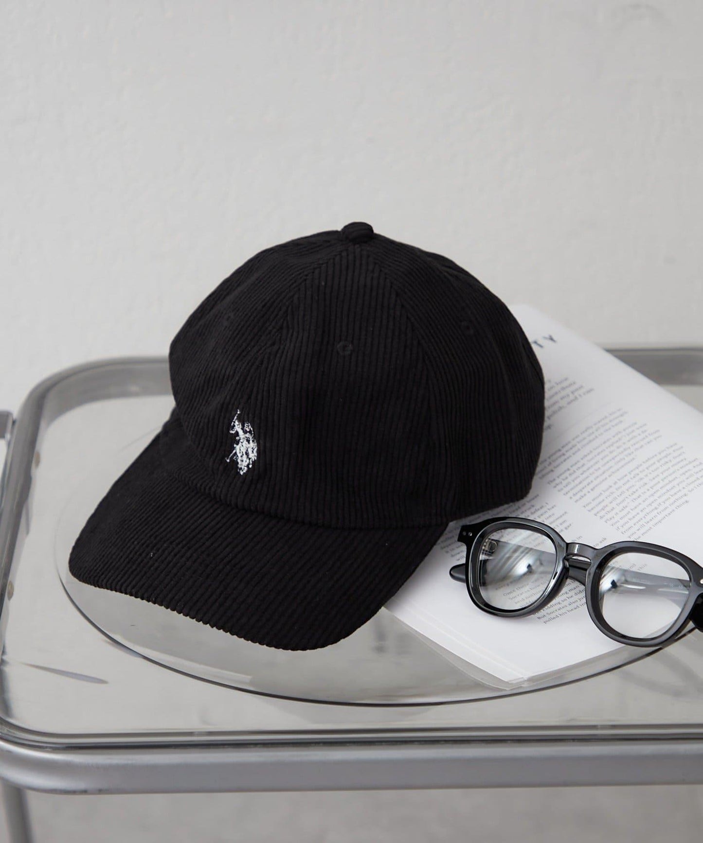 US. POLO ASSN. 絨面棒球帽