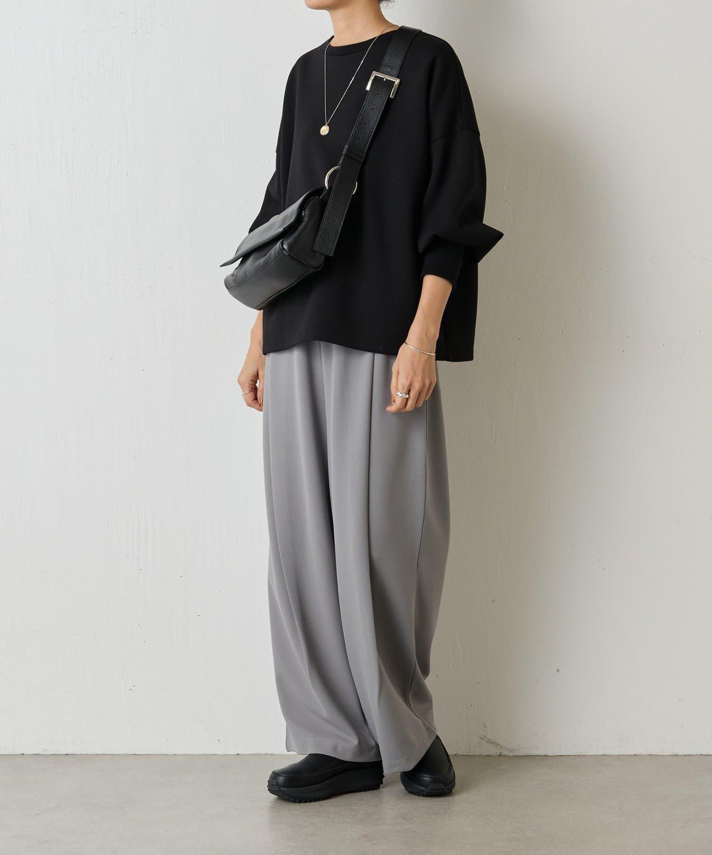 BEARDSLEY 牛皮厚底樂福鞋 女