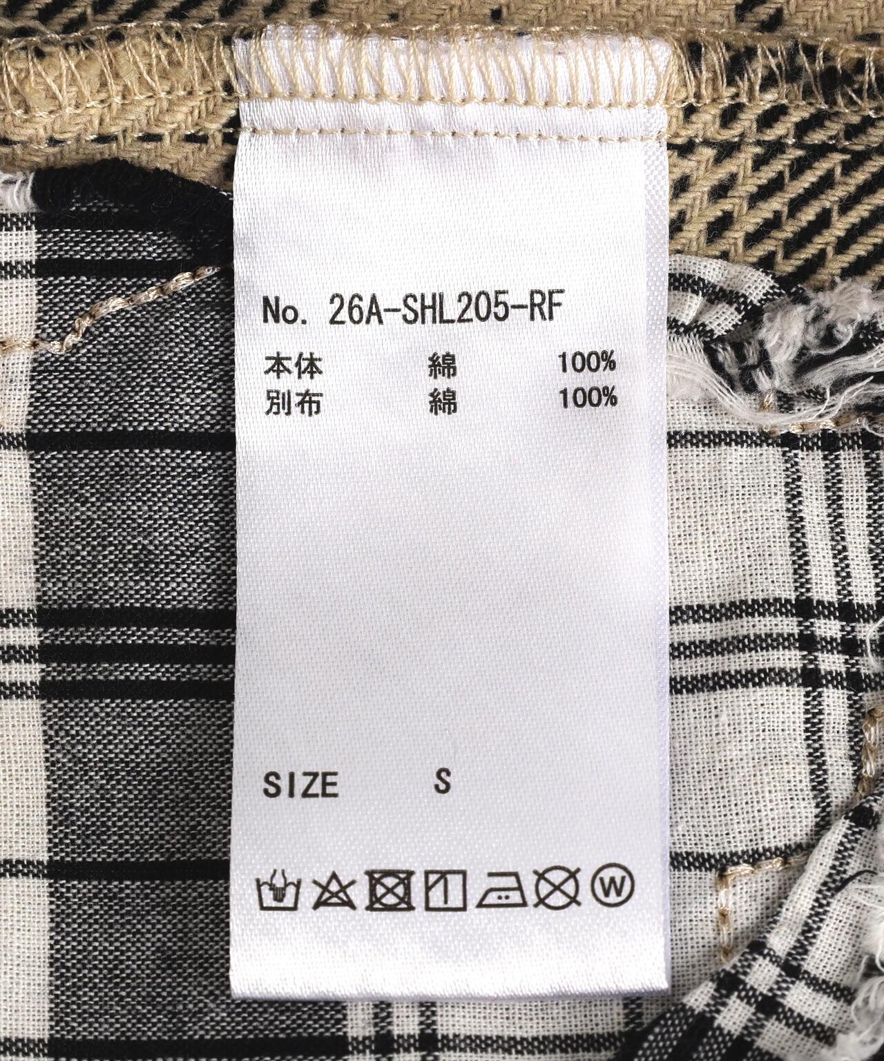 FR(13)NDS 恐怖數字 檢查格紋襯衫 女士