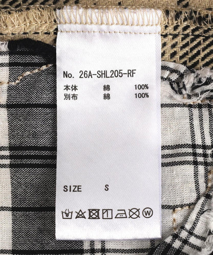 FR(13)NDS 恐怖數字 檢查格紋襯衫 女士