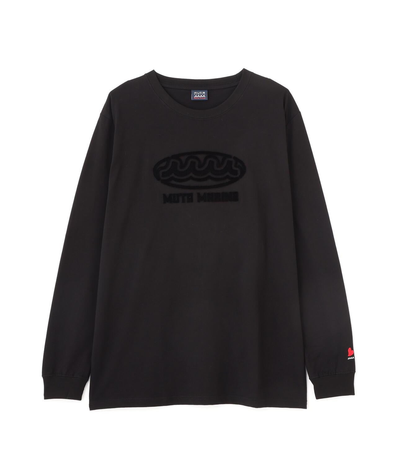 ROYAL FLASH 別注 muta MARINE 8號Logo刺繡拼色長袖T恤