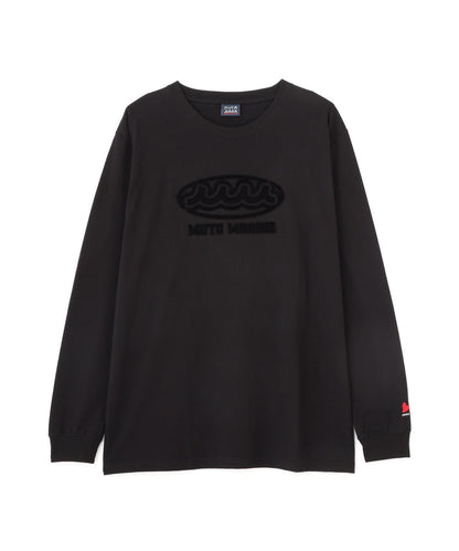 ROYAL FLASH 別注 muta MARINE 8號Logo刺繡拼色長袖T恤