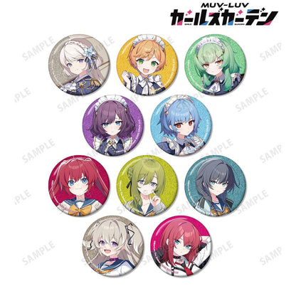 マブラヴ ガールズガーデン 閃光徽章 盲盒 第三彈 直徑56mm 紙 錫制