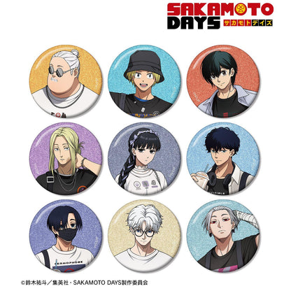 SAKAMOTO DAYS 描き下ろし 閃光徽章 坂本太郎 朝倉シン 南雲 神々廻 大佛 勢羽夏生 勢羽真冬 X 楽 角色徽章 紙 錫