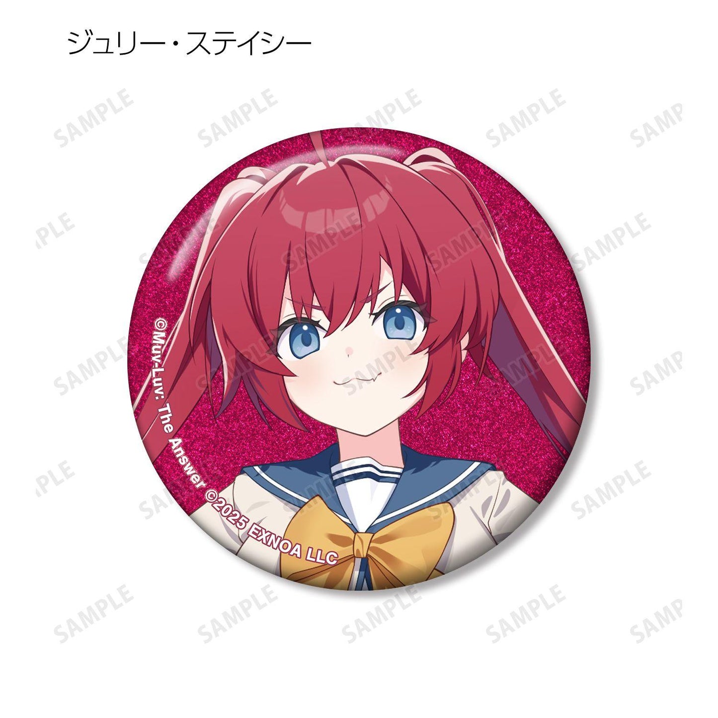 マブラヴ ガールズガーデン 閃光徽章 盲盒 第三彈 直徑56mm 紙 錫制