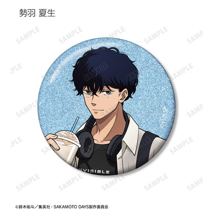 SAKAMOTO DAYS 描き下ろし 閃光徽章 坂本太郎 朝倉シン 南雲 神々廻 大佛 勢羽夏生 勢羽真冬 X 楽 角色徽章 紙 錫