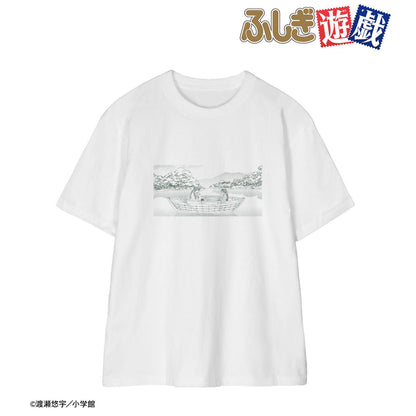 ふしぎ遊戱 奧田多喜子&女宿 原作コマTee ver.B 男女通用 L碼 純棉短袖T恤