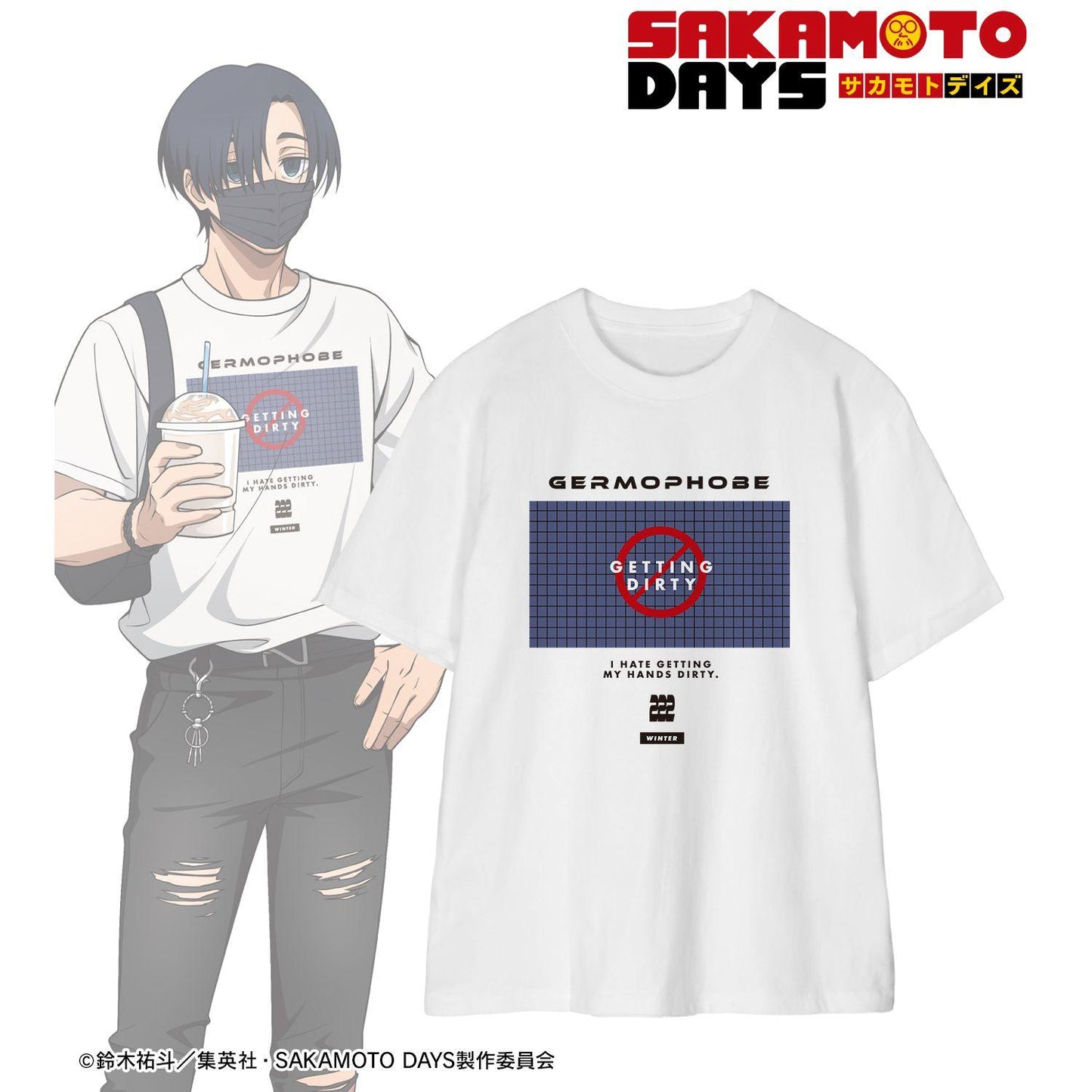 SAKAMOTO DAYS 勢羽真冬 聯名款 T恤 L碼 棉100%