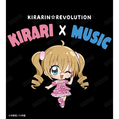 きらりん☆レボリューション 月島きらり 音樂ver. 動漫聯名 動漫周邊 寬鬆T恤 S碼 純棉