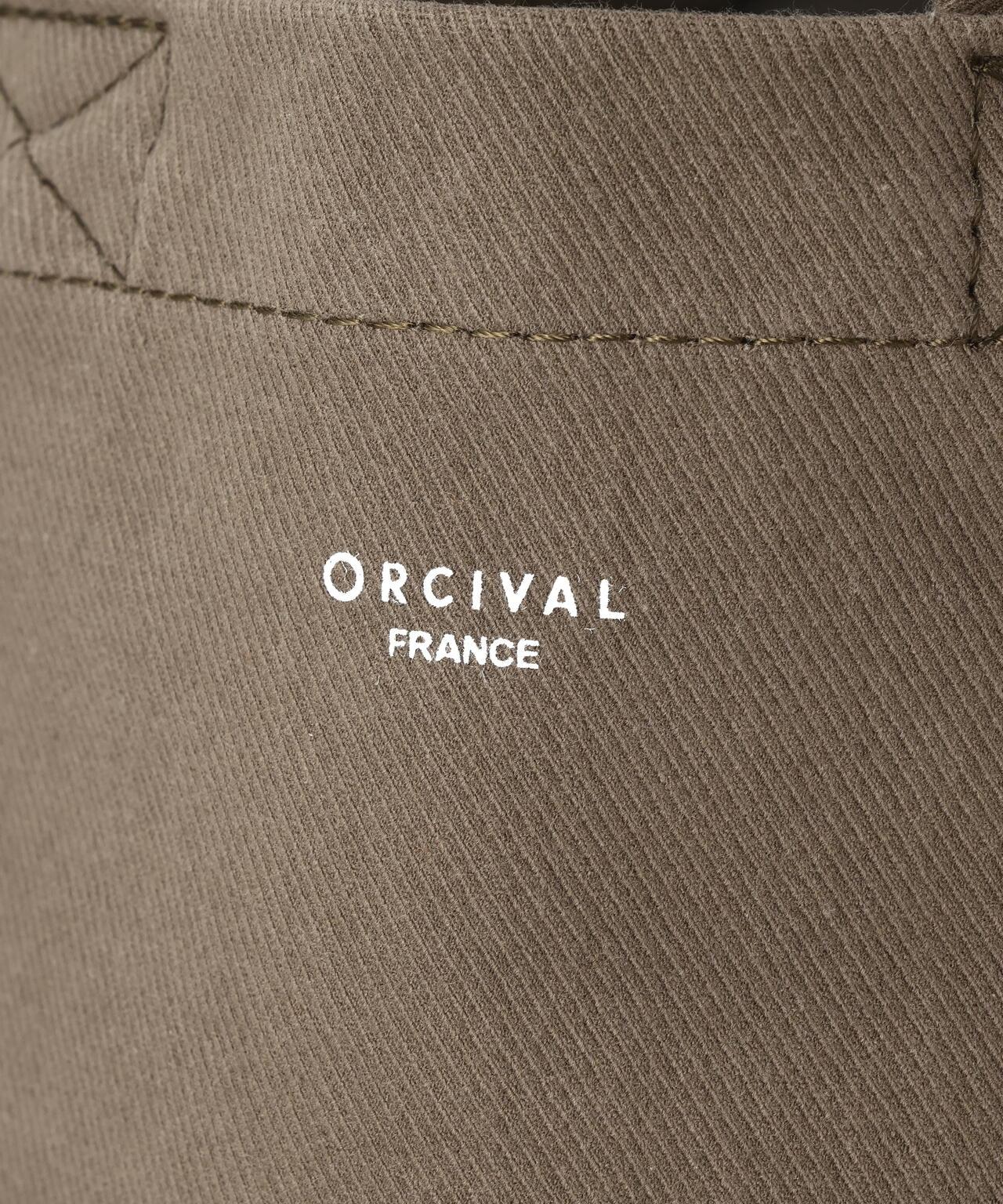 ORCIVAL HBT PVC棉混紡斜挎包 小號 2026 AW