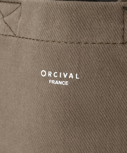 ORCIVAL HBT PVC棉混紡斜挎包 小號 2026 AW