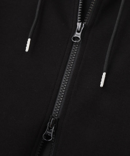 ROYAL FLASH 別注 Set-up Hoodie Back Metal 連帽拉鍊衛衣 聚酯混紡 羅紋拼接