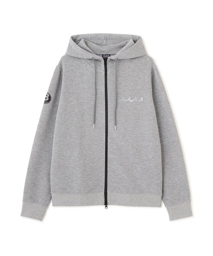 ROYAL FLASH 別注 Set-up Hoodie Back Metal 連帽拉鍊衛衣 聚酯混紡 羅紋拼接