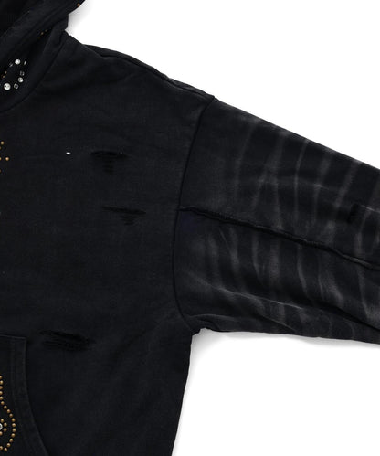 DankeSchon SULFER CHEMICAL SWEAT ZIP HOODIE 硫磺水洗做舊拉鍊連帽衛衣