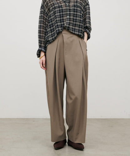 LARUTA 闊腿褲 女 2026AW 垂墜感 簡約設計 褲長99-102cm