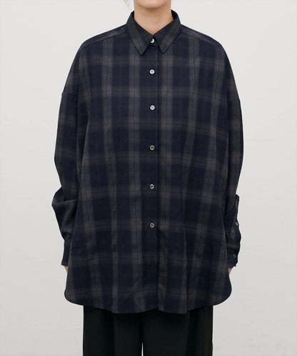 LARUTA 2026AW 休閒格紋襯衫
