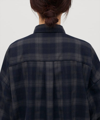 LARUTA 2026AW 休閒格紋襯衫