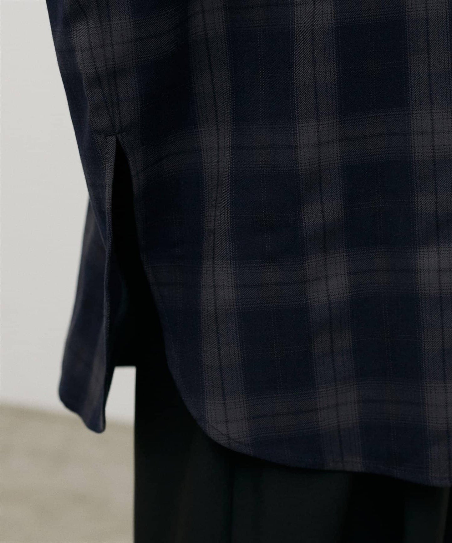 LARUTA 2026AW 休閒格紋襯衫