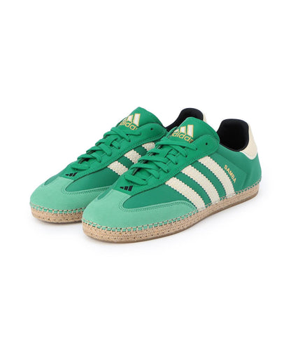 adidas Originals CLOT SAMBA ESPADRILLE 聯名款 經典復古 運動休閒 皮革拼接 橡膠底 男士女士通用 休閒鞋