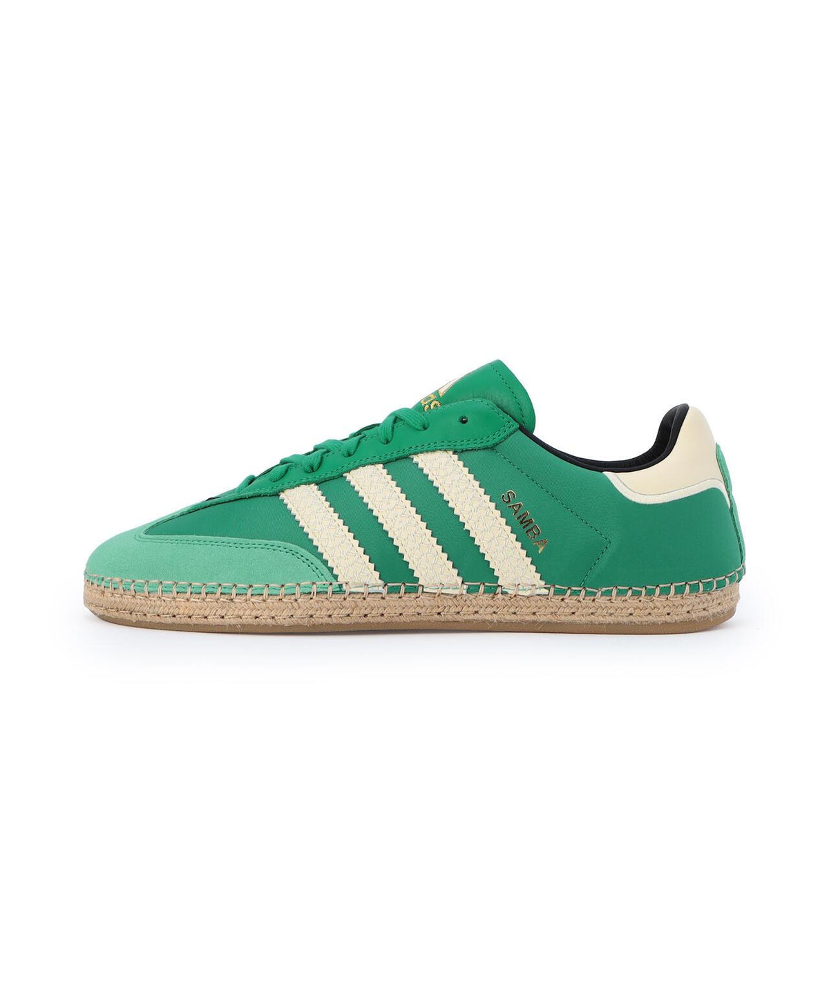adidas Originals CLOT SAMBA ESPADRILLE 聯名款 經典復古 運動休閒 皮革拼接 橡膠底 男士女士通用 休閒鞋