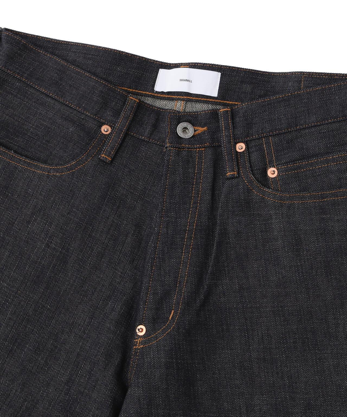 SUGARHILL MODERN DENIM 寬鬆版牛仔褲 12.8盎司左斜紋靛藍染色棉質 岡山縣黑木株式會社聯名款