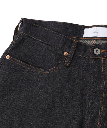 SUGARHILL MODERN DENIM 寬鬆版牛仔褲 12.8盎司左斜紋靛藍染色棉質 岡山縣黑木株式會社聯名款