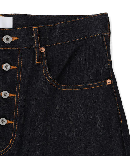 SUGARHILL CLASSIC DENIM PANTS 14oz 原創牛仔褲 闊腿褲 銅製鉚釘 馬皮皮牌 拼色 牛仔褲