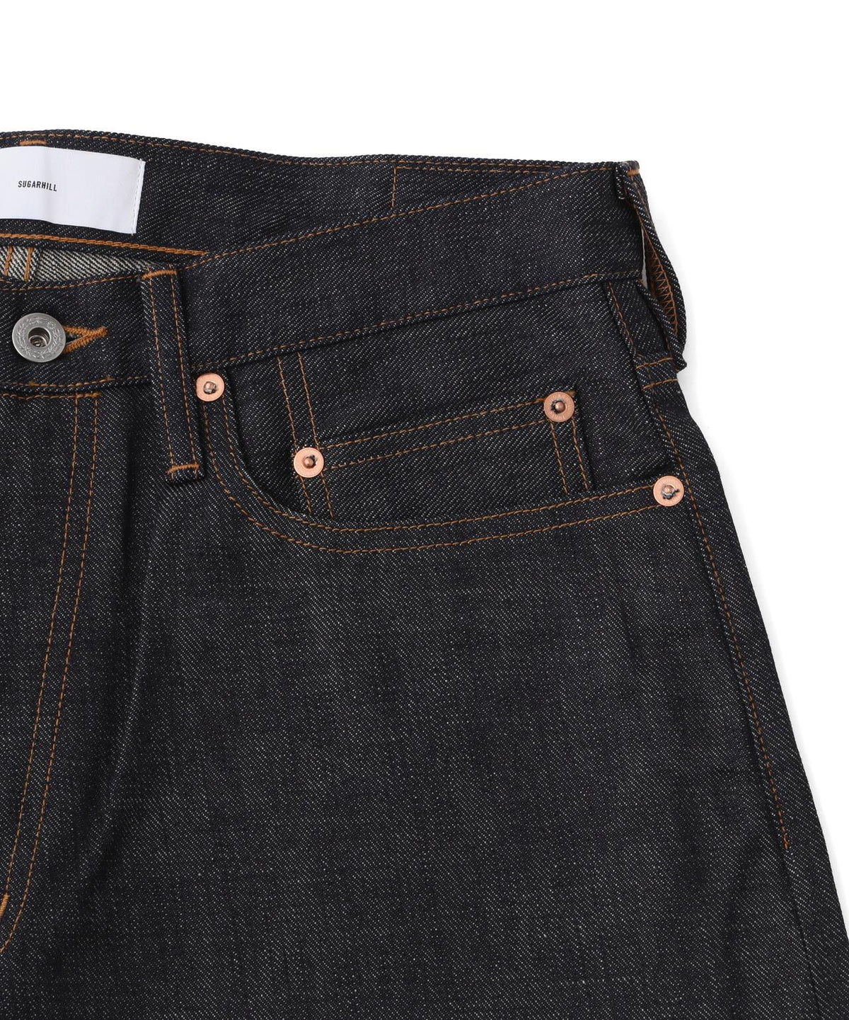 SUGARHILL MODERN DENIM 寬鬆版牛仔褲 12.8盎司左斜紋靛藍染色棉質 岡山縣黑木株式會社聯名款