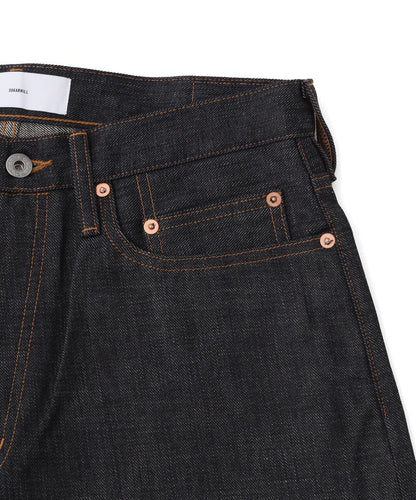 SUGARHILL MODERN DENIM 寬鬆版牛仔褲 12.8盎司左斜紋靛藍染色棉質 岡山縣黑木株式會社聯名款