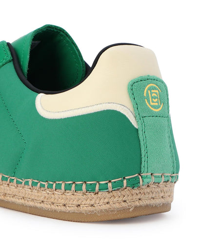 adidas Originals CLOT SAMBA ESPADRILLE 聯名款 經典復古 運動休閒 皮革拼接 橡膠底 男士女士通用 休閒鞋