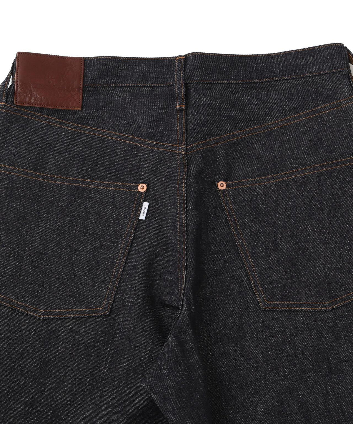 SUGARHILL MODERN DENIM 寬鬆版牛仔褲 12.8盎司左斜紋靛藍染色棉質 岡山縣黑木株式會社聯名款