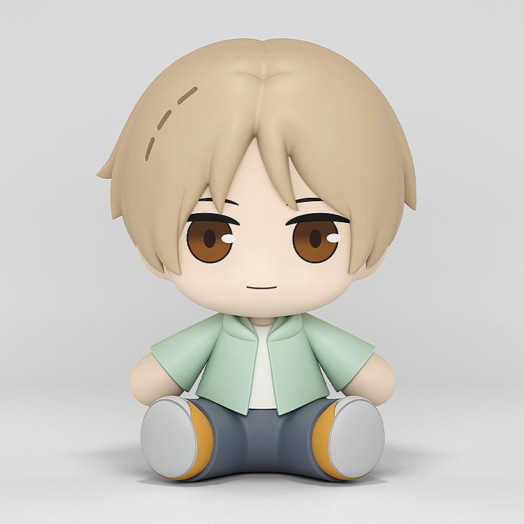夏目友人帳 Huggy Good Smile 夏目貴志/ニャンコ先生/名取週一/的場靜司 玩偶 約65mm 塑料制
