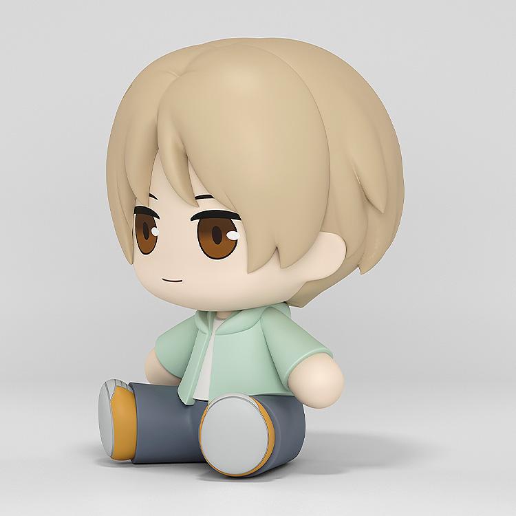 夏目友人帳 Huggy Good Smile 夏目貴志/ニャンコ先生/名取週一/的場靜司 玩偶 約65mm 塑料制