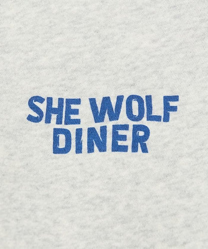 SHE WOLF DINER×FREAK'S STORE 聯名 別注 後背印花 衛衣